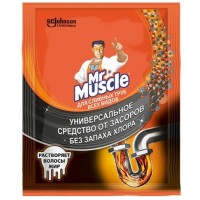 Мистер Мускул гранулы д/сливных труб 4*70г порошок